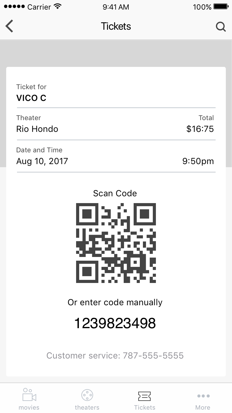 11.1.0 TIcket Details